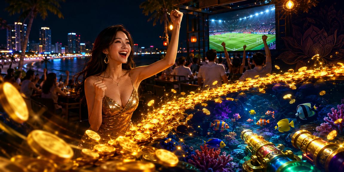 Bờ biển Nha Trang - điểm đặt cược thể thao biển sôi động